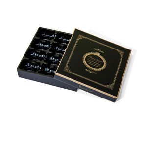 Custom Square Lid-Off Chocolate Packaging Boxes