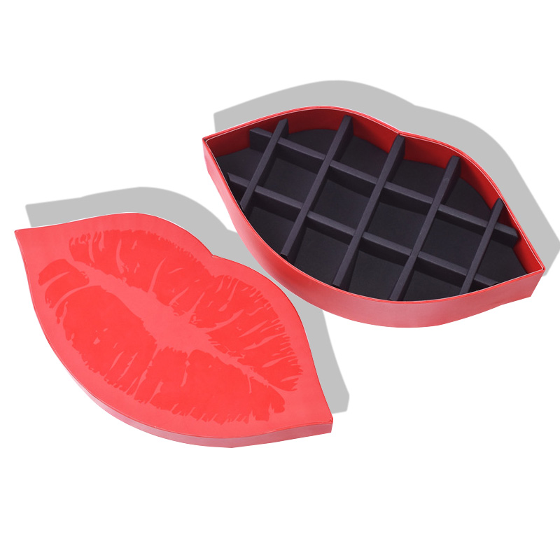 Lip Shape Empty Chocolate Box
