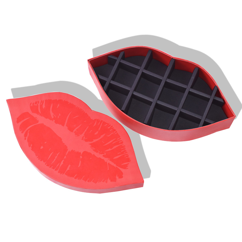 Lip Shape Makeup Cosmetic Box