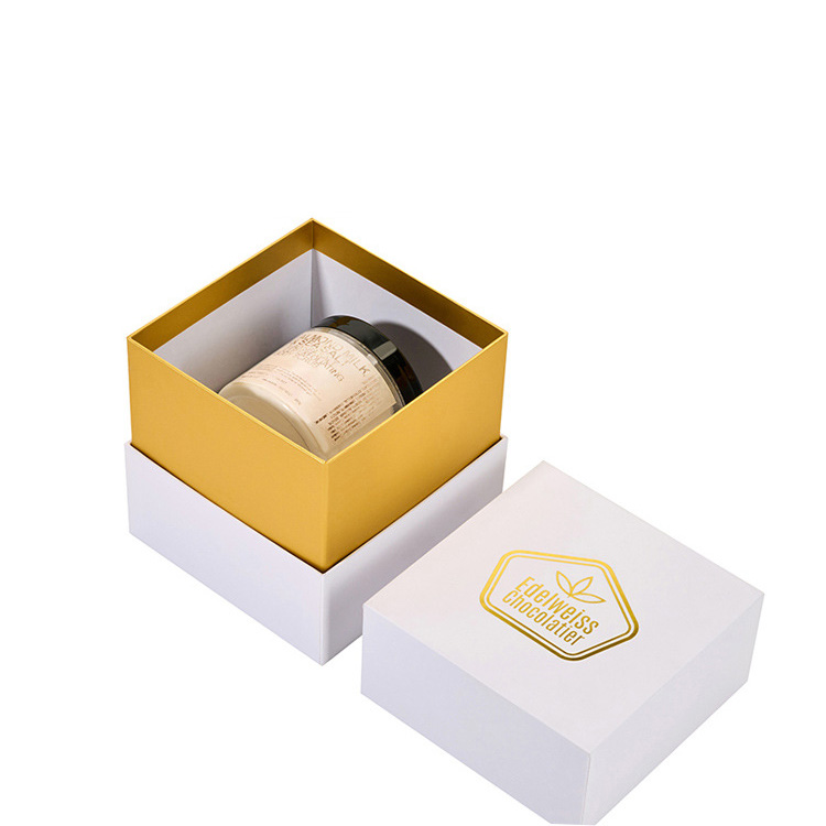 Skincare Cream Lid-Bottom Packaging Box