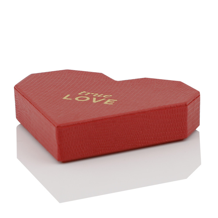 Custom Red Heart Shaped Chocolate Gift Boxes