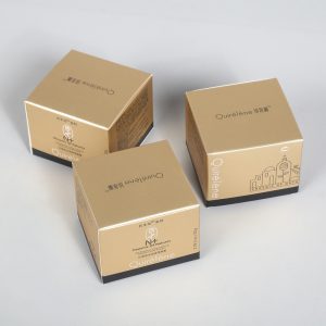 Body Cream Paper Fold Up Box