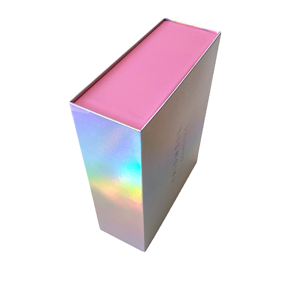 Foldable Magnetic Flip Holographic Cosmetic Box