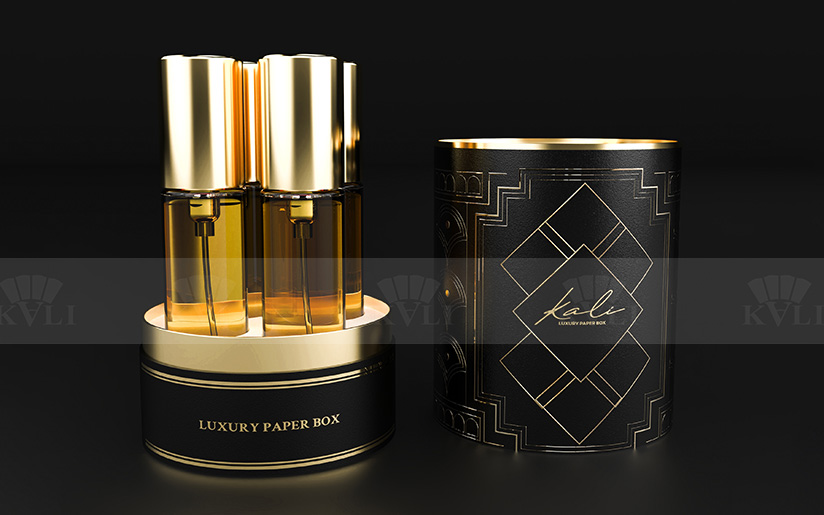 Perfume Cosmetic Luxury Round Box Package