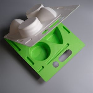 Custom Sugarcane Bagasse Pulp Molded Hanger Box