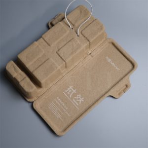 Brown Eco Sugarcane Bagass Pencil Packaging Box