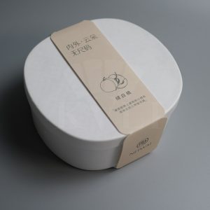 Custom Oval Eco Packaging Boxes With Sleeve