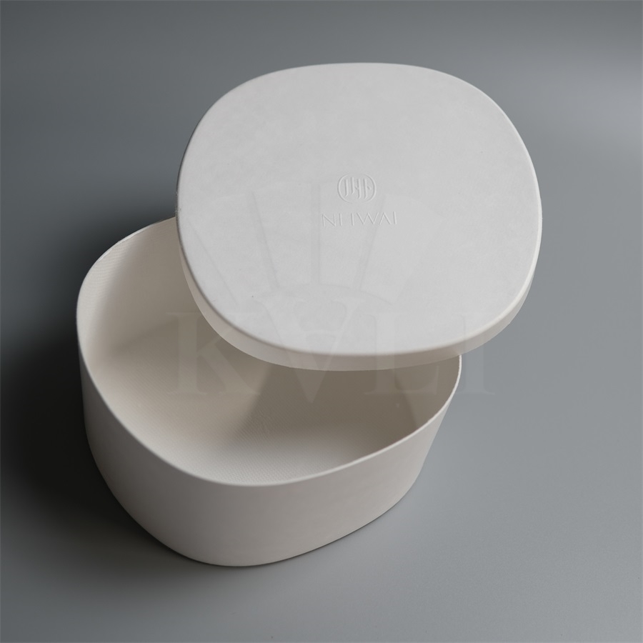 Custom Oval Eco Packaging Boxes With Sleeve