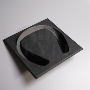 Custom Black Pulp Molded Earphone Packaging