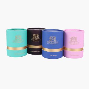 Gold Foil Candle Tube Box Set