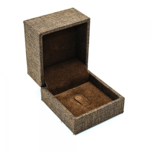 Small Fabric Wedding Ring Box