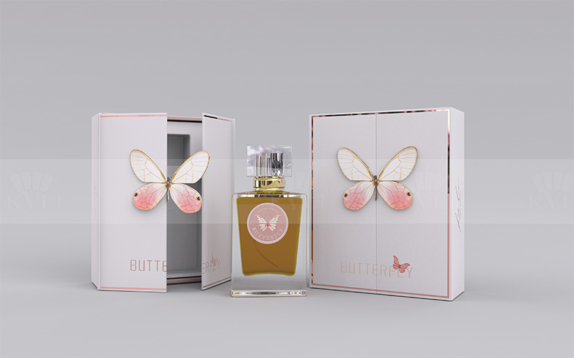 Butterfly Elegant Lady Perfume Box
