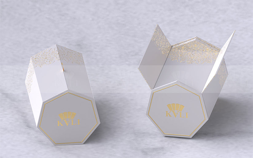 Hexagon Shape Perfume Box
