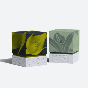 Embossed Square Perfume Packaging Box