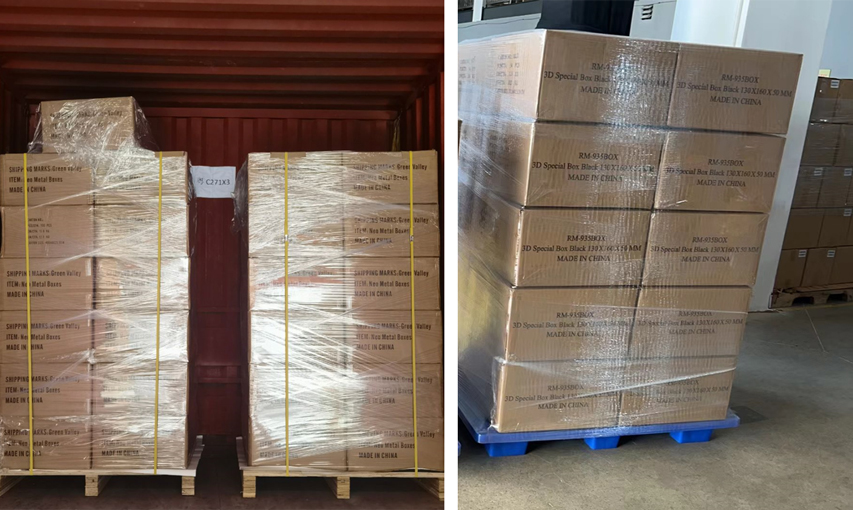 Palletizing Shipping Boxes