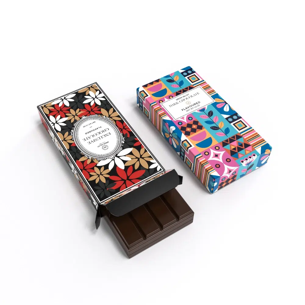 Chocolate Die Cut Paper Box