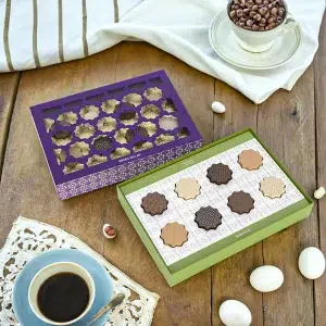 Special Pattern Lid And Base Chocolate Box