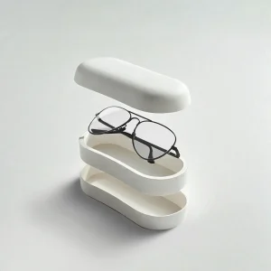 Eco-friendly Empty Bagasse Eyeglasses Packaging