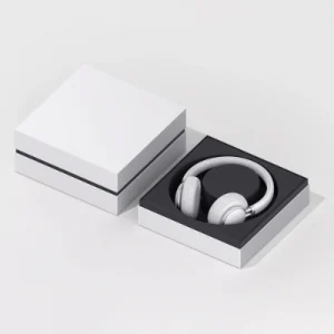 Lid And Bottom Headset Earphone Gift Box Packaging