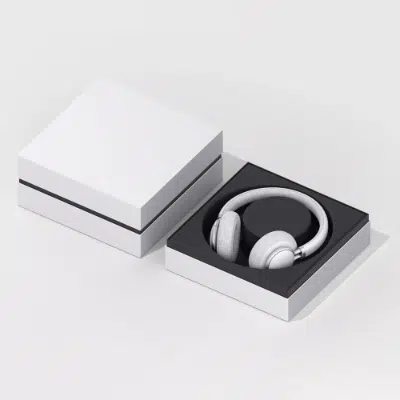 Lid And Bottom Headset Earphone Gift Box Packaging