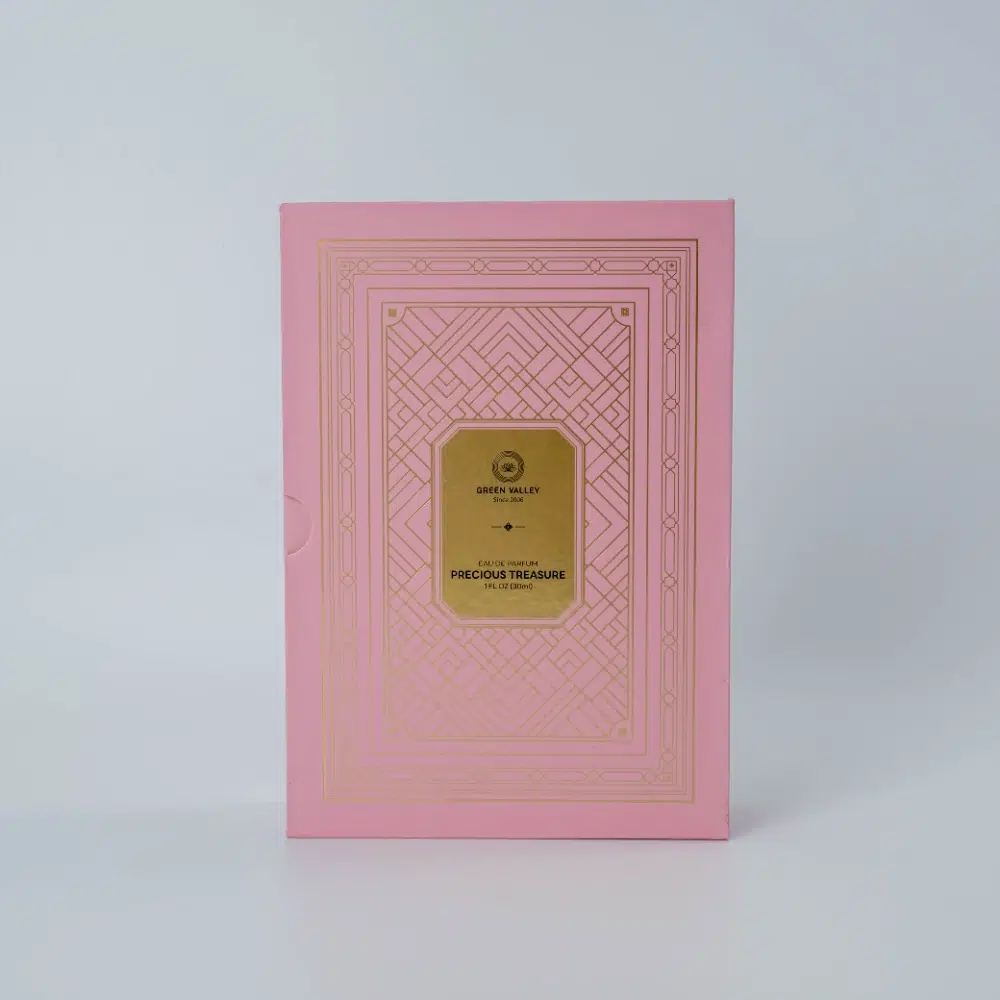 Pink Book-shaped Perfume Gift Packaging