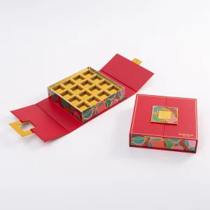 Festival Double Open Magnetic Chocolate Gift Box