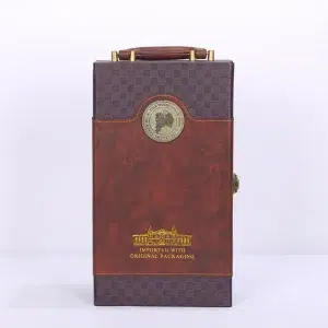 High-end Leatherette Paper Suitcase Mdf Box With Closure