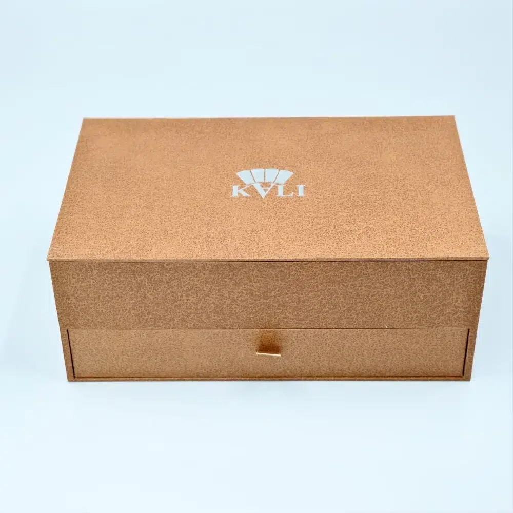 Cosmetic Two Drawer Perfume Storage Gift Mdf Box