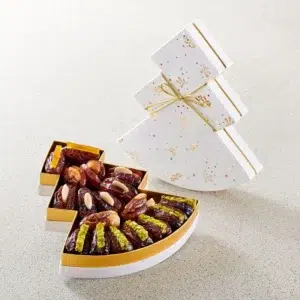 Mistletoe Tree Gift Set For Dates Packaging