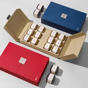 Luxury Double Door Open Tea Packaging