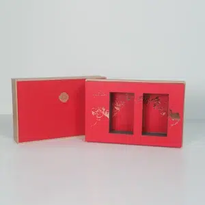 Lid Bottom MDF Wood Tea Box