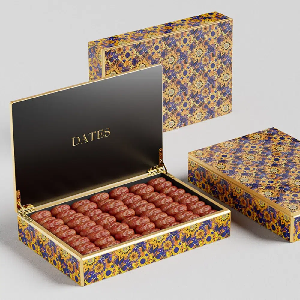 Luxury Mdf Gift Box For Dates Packaging