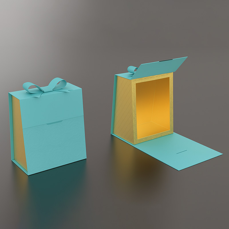 Perfume Boxes With Ribbons