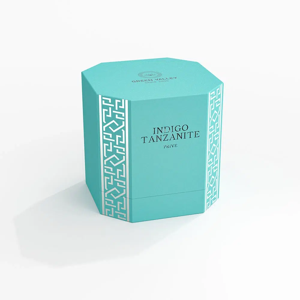 Blue-green Stylish Perfume Box