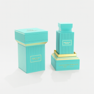 Square Roman Columns Perfume Box