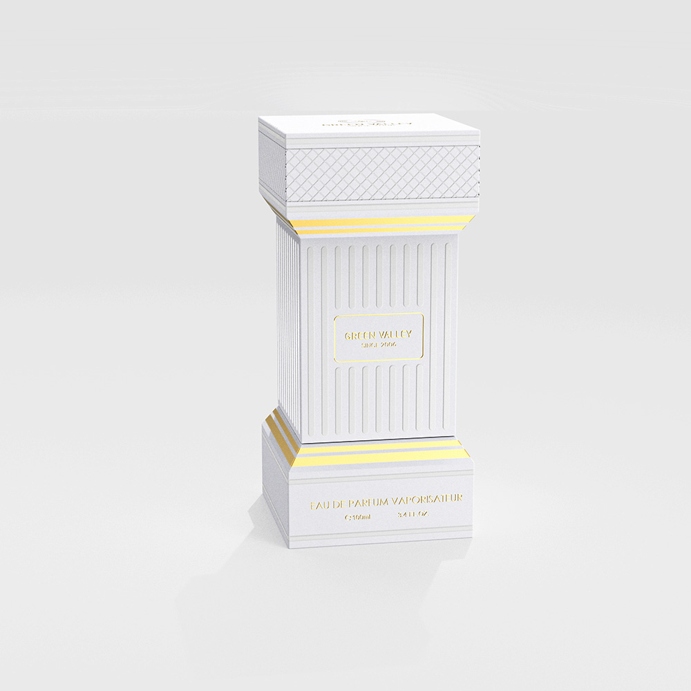 Square Roman Columns Perfume Box