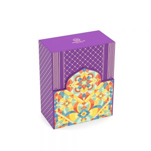 Arabic Purple Perfume Magnetic Box