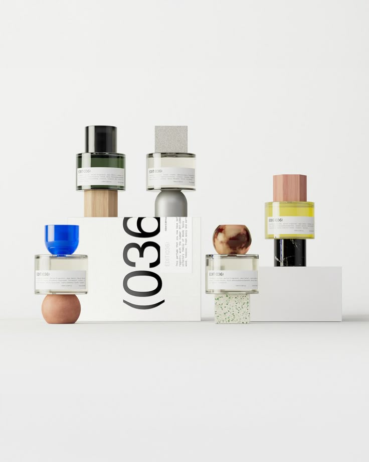 Beautiful Perfume Packaging Design