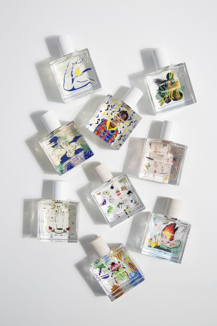 Beautiful Perfume Packaging Design