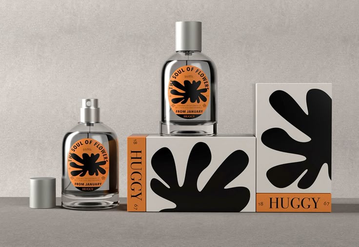 Beautiful Perfume Packaging Design
