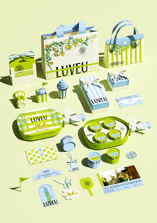 LUVEU aromatherapy branding