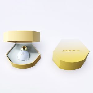 Shell-shape White Gold Gradient Box