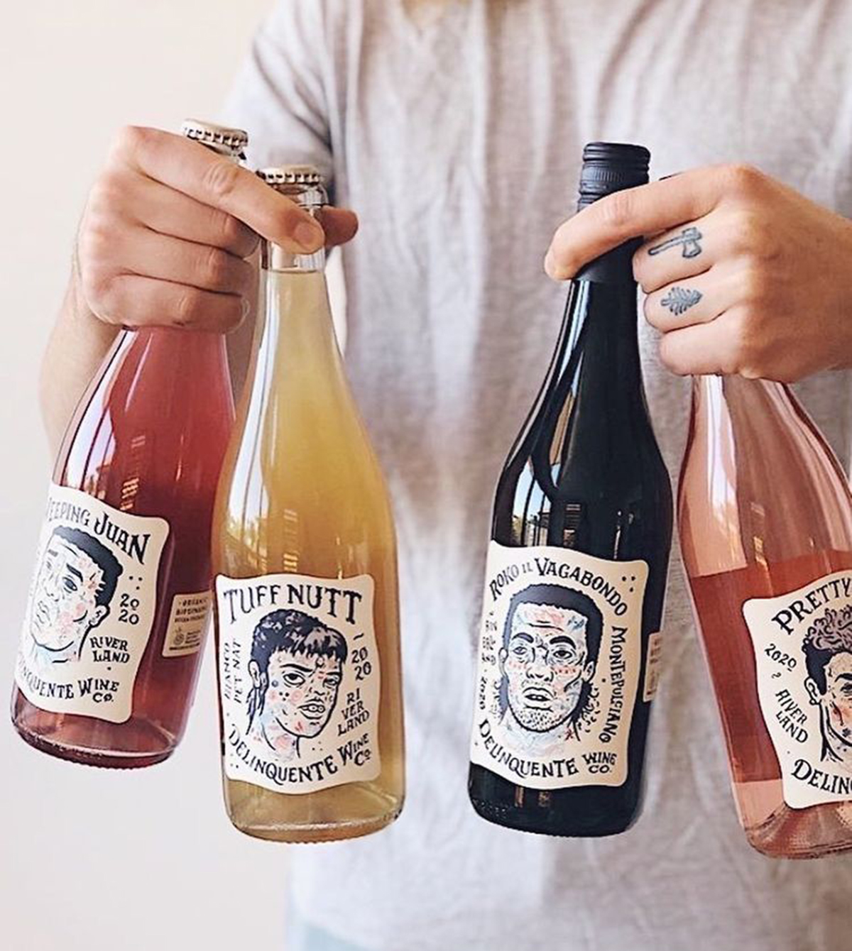 Hand craft illustrations packaging design