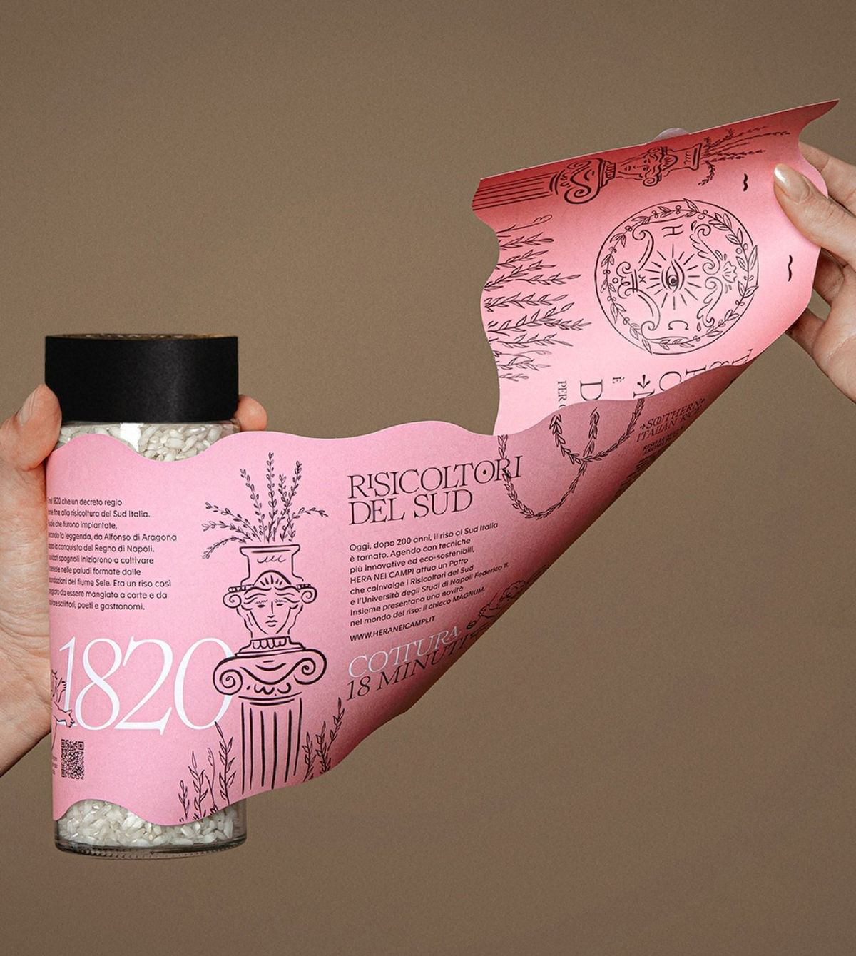 Hand craft illustrations packaging design