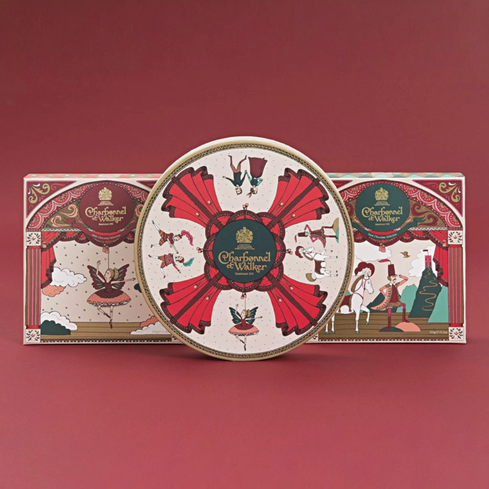 Charbonnel et Walker Victorian Christmas chocolate gift collection