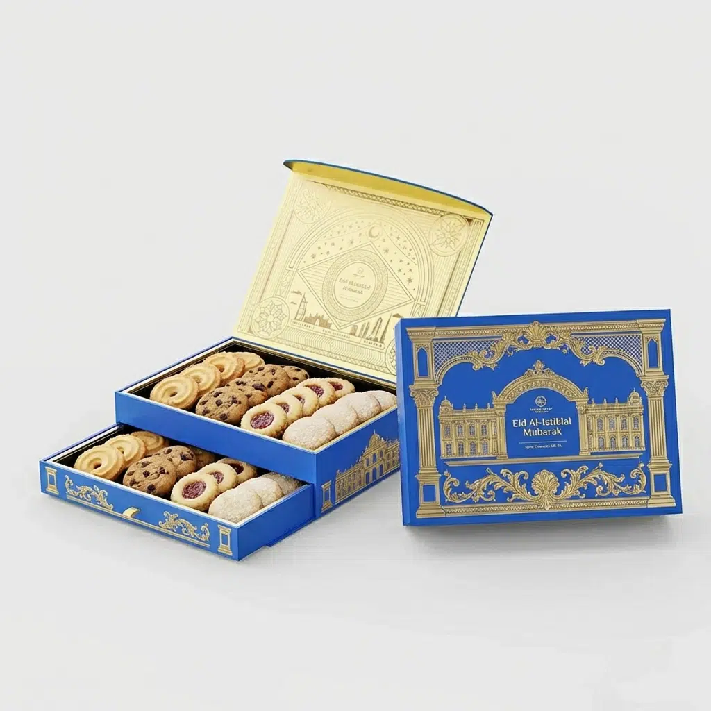 Special details on cookie packaging