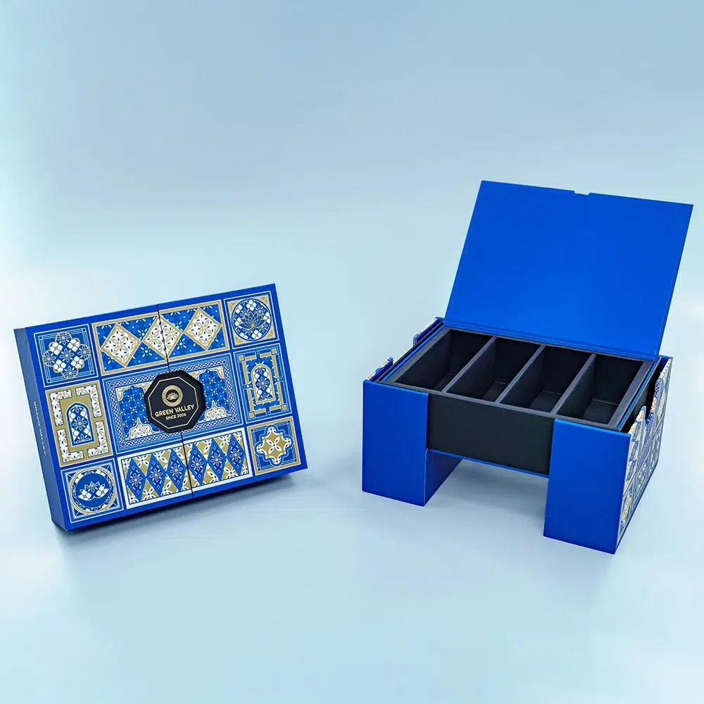 Navy Blue Arabric Style Chocolate Box