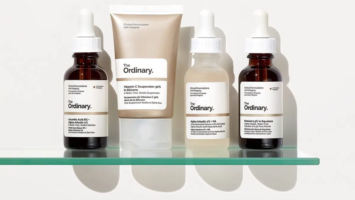 The Ordinary minimalist dropper bottles