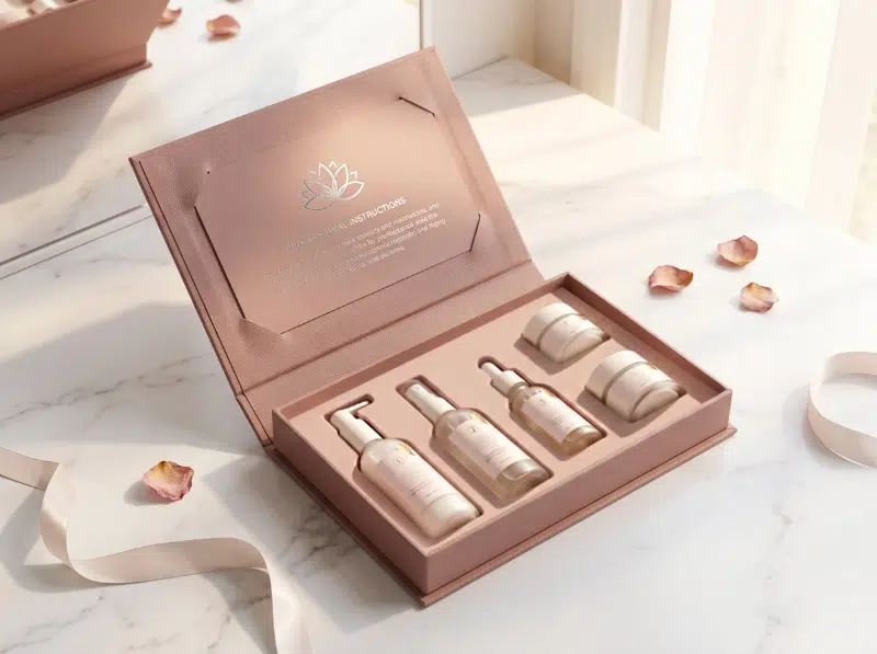 Cosmetic Booklet Box Design