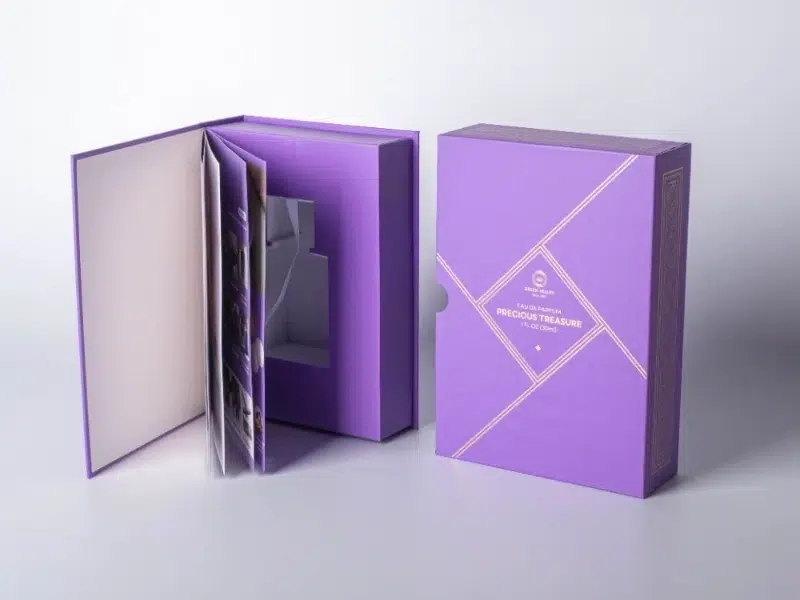 Perfume Booklet Box Packaging